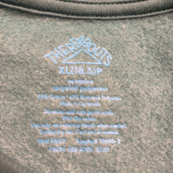 Thereabouts Plus Girls Ruffled Sweatshirt - Picture 5 of 6